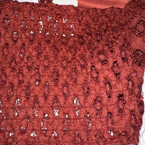 Lace Bralette in Rich Brown - Picture 6 of 8